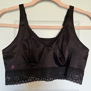 Ruby Ribbon Lace Bra